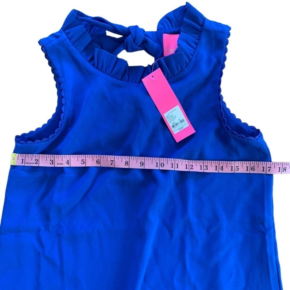 LILLY PULITZER XS Allegra Shift Dress Corsica blue - Picture 10 of 13